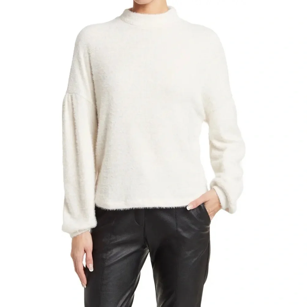Sanctuary EYELASH BALLOON SLEEVE SWEATER ❤️IN STORES❤️